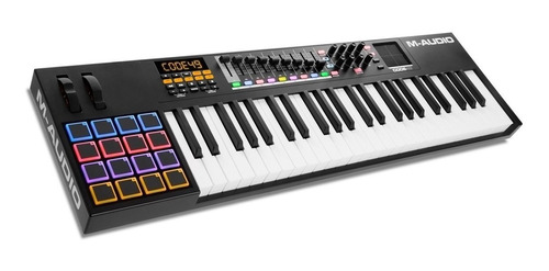 Controlador Midi Usb Teclado Dj M-audio Code 49blk 49 Teclas