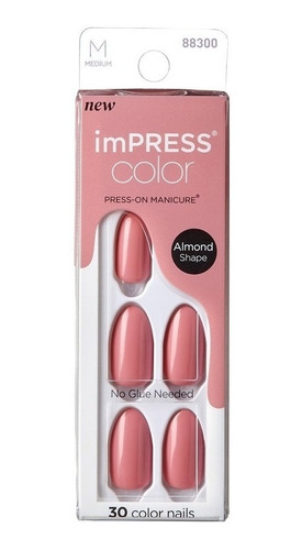 Uñas Impress Color / Press-on - Modelo Sweet Heart