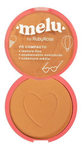 Pó Compacto Facial Melu By Ruby Rose
