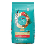 Alimento Purina One Gato Adulto Pollo Y Carne 8 Kgs