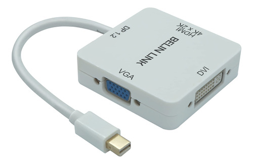 Mini Adaptador Dp A Hdmi Vga Dvi, Mini Adaptador Displayport