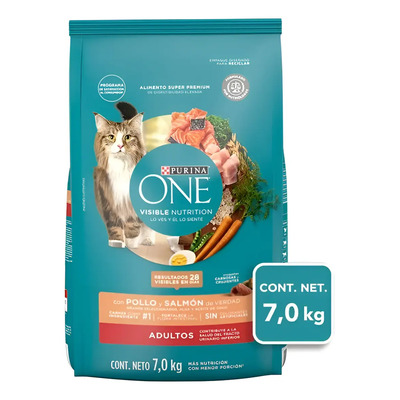 Alimento Gato Croquetas One Visible Nutrition 7 Kg One Cat | Envío gratis