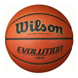 Wilson Evolución Interior Juego De Baloncesto, Tamaño 6 Color Naranja