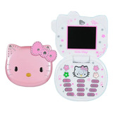 Nuevo Teléfono Plegable Hello Kitty Dibujos Animados