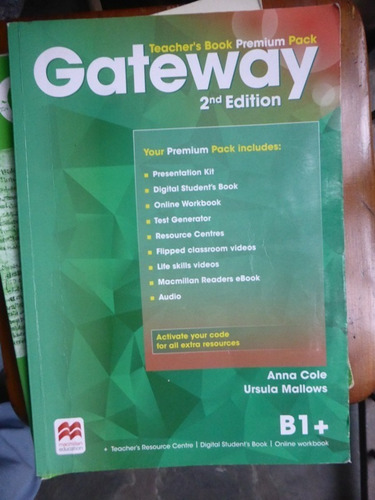 Gateway B1+ - Teacher's Book Premium Pack - Anna Cole - Mall