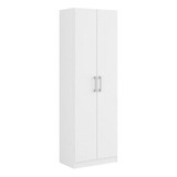 Armário Multiuso Sala 626 C/ 2 Portas Branco - Carraro