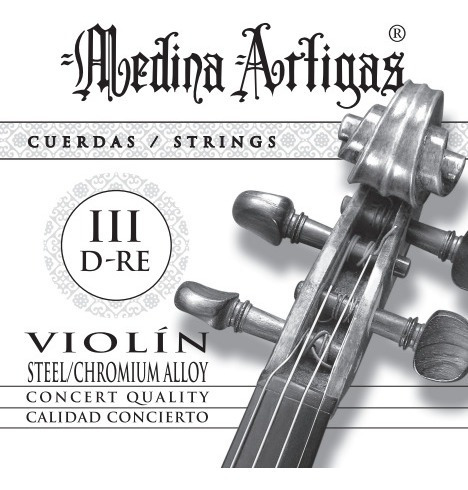 3° Cuerda Suelta Violín Medina Artigas Steel