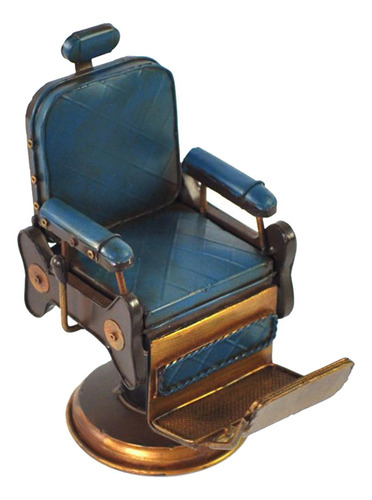 Silla De Barbería De Hierro Fundido Rústico Modelo