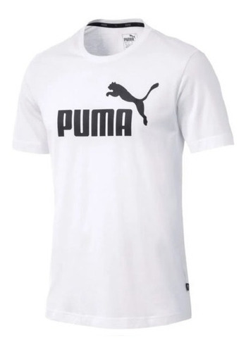 Remera Puma Essentials Tee 85174002 Blanca