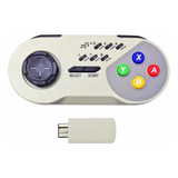 Controle Sem Fio Techbrasil Turbo Para Nintendo Snes Classic Mini