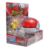 Pokémon Pokeball Con Pikachu Takara Tomy Japones Original