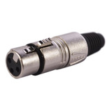 Conector Canon Hembra Xlr Proel Xlr3fvpro Por Pieza