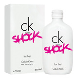 Calvin Klein Ck One Shock Mujer Edt 200 Ml / Perfumes Mp