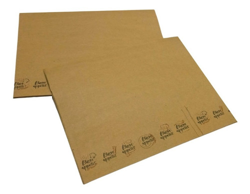 Manteles Individuales Papel Kraft Descartable X 200 Unidades