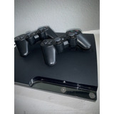 Playstation 3 + 2 Controles + Hd Externo Samsung 500gb Com Mk Komplete Edition + Cd Fifa 2009