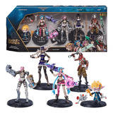 League Of Legends Pack 5 Articulado Figure 1st Edição