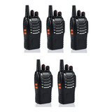 Pack 5 Radio Walkie Talkie Portatil Baofeng Uhf Bf-888s