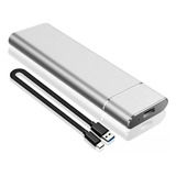 Disco Duro Externo Ssd De Alta Velocidad De 4tb, Plata