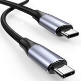 Cable 2 Metros Usb C Thunderbolt 3 100w 4k 60ghz 20gbps