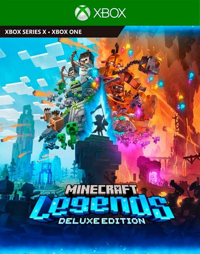 Minecraft Legends  Deluxe Edition Xbox Game Studios Xbox One/xbox Series X Físico