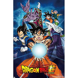 Póster De Pared De Grupos De Dragon Ball Super, 22.375...