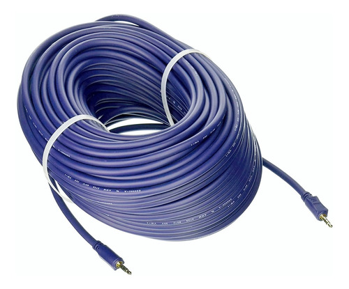 Cable Audio Auxiliar Largo 8 Metros Miniplug Macho 3.5mm 