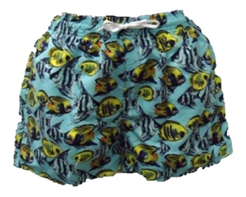 Short Malla Hombre Estampado Largo Playa  Mare Moda 20gg29