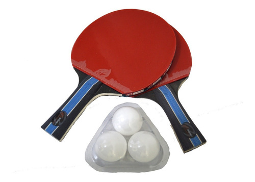 Set 2 Raquetas Semi-profesionales De Ping Pong Con Pelotas