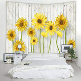 Tapestry Sunflower 3d Dormitorio Y Baño