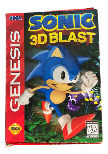 Juego Sonic 3d Blast Original Para Sega Génesis Importado