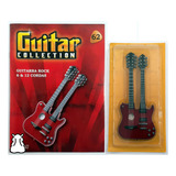 Miniatura Salvat Ed 62 Guitarra Rock 6 & 12 Cordas + Suporte