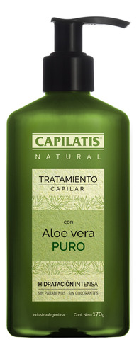 Capilatis Tratamiento Aloe Vera Puro Hidratación Intensa