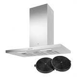 Campana Cocina Tst Nihuil 90 Acero Inox. Sin Salida Exterior