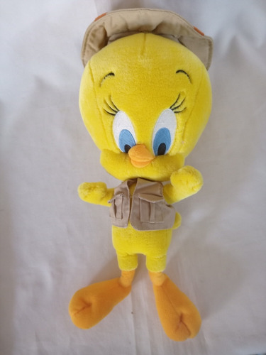 Peluche Piolin Tweety Vestido De Safari 44 Cm De Six Flags