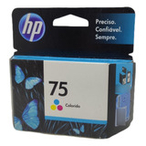 Cartucho De Tinta Hp 75 Cor Tricolor