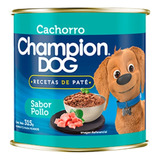 Lata Champion Dog Cachorro Pollo 1 Unidad