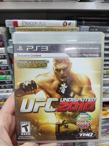 Ufc 2010 Ps3 Fisico Usado