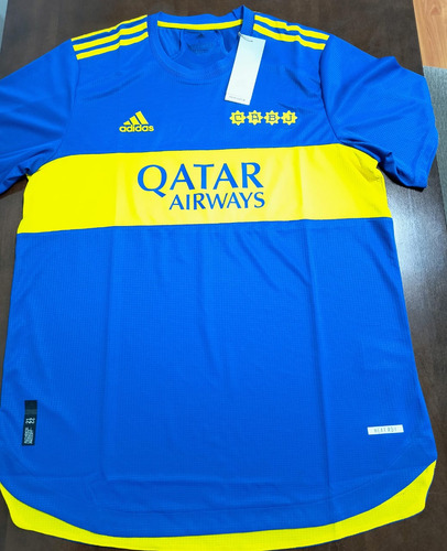 Camiseta Boca Juniors Tela De Juego 