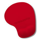 Mousepad Con Gel Netmak Nm-pgel Apoya Muñeca Rojo