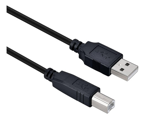 Cable De Impresora A Computadora De 10 Pies Compatible Con H