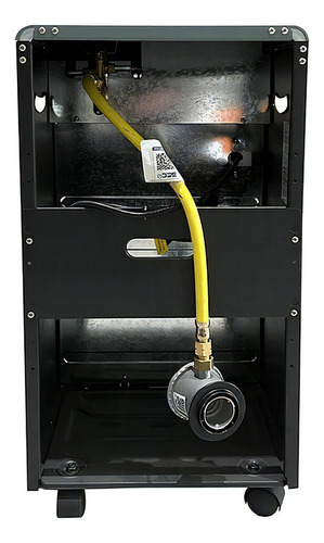 Calefactor Infrarrojo A Gas Ut Gr-2800 Color Negro