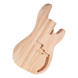 Cuerpo De Instrumento De Cuerda Sycamore Barrel Wood Guitarr