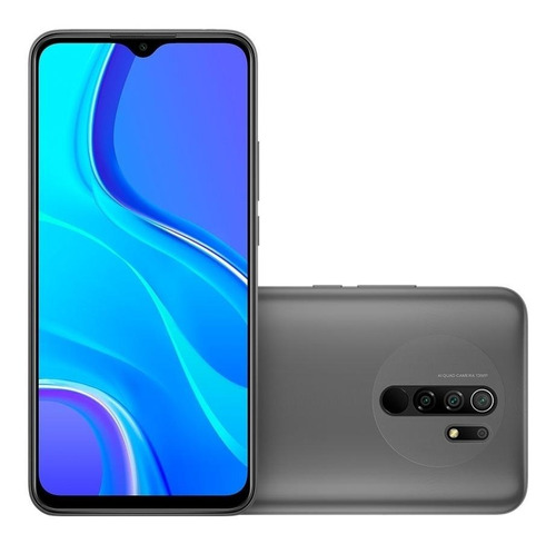 Smartphone Xiaomi Redmi 9 Tela 6,53 4gb/64gb 4g Cor Cinza Tamanho U