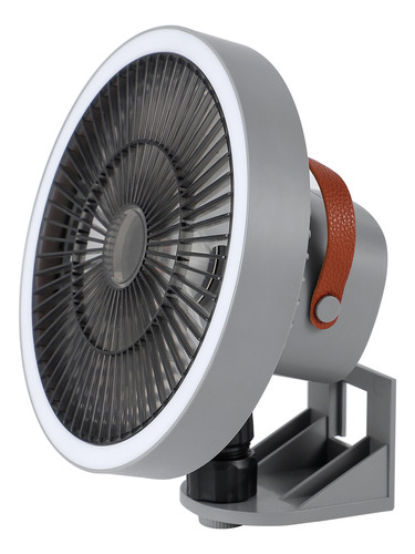 Ventilador Recargable De Control Remoto Con Luz