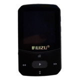 Ruizu-x52 Bluetooth Mp3 Player 8gb Preto Com Tela