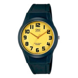 Reloj Q&q Qyq Vq50j001y Deportivo Silicona Hombre + Estuche 