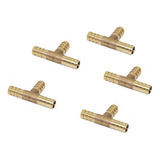 4x5pcs Tipo Joiner Manguera De Manguera De Tee Conector Gas