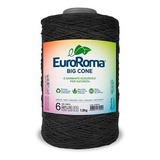 Barbante Euroroma Colorido Big Cone Nº06 1,8kg 