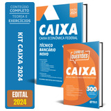 Kit Apostila Técnico Bancário Caixa Federal + Questões Comentadas Provas Anteriores