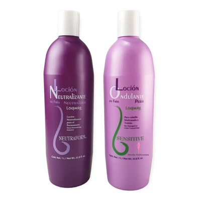 Loción Ondulante Y Neutralizante Rizos Permanentes Sensitive